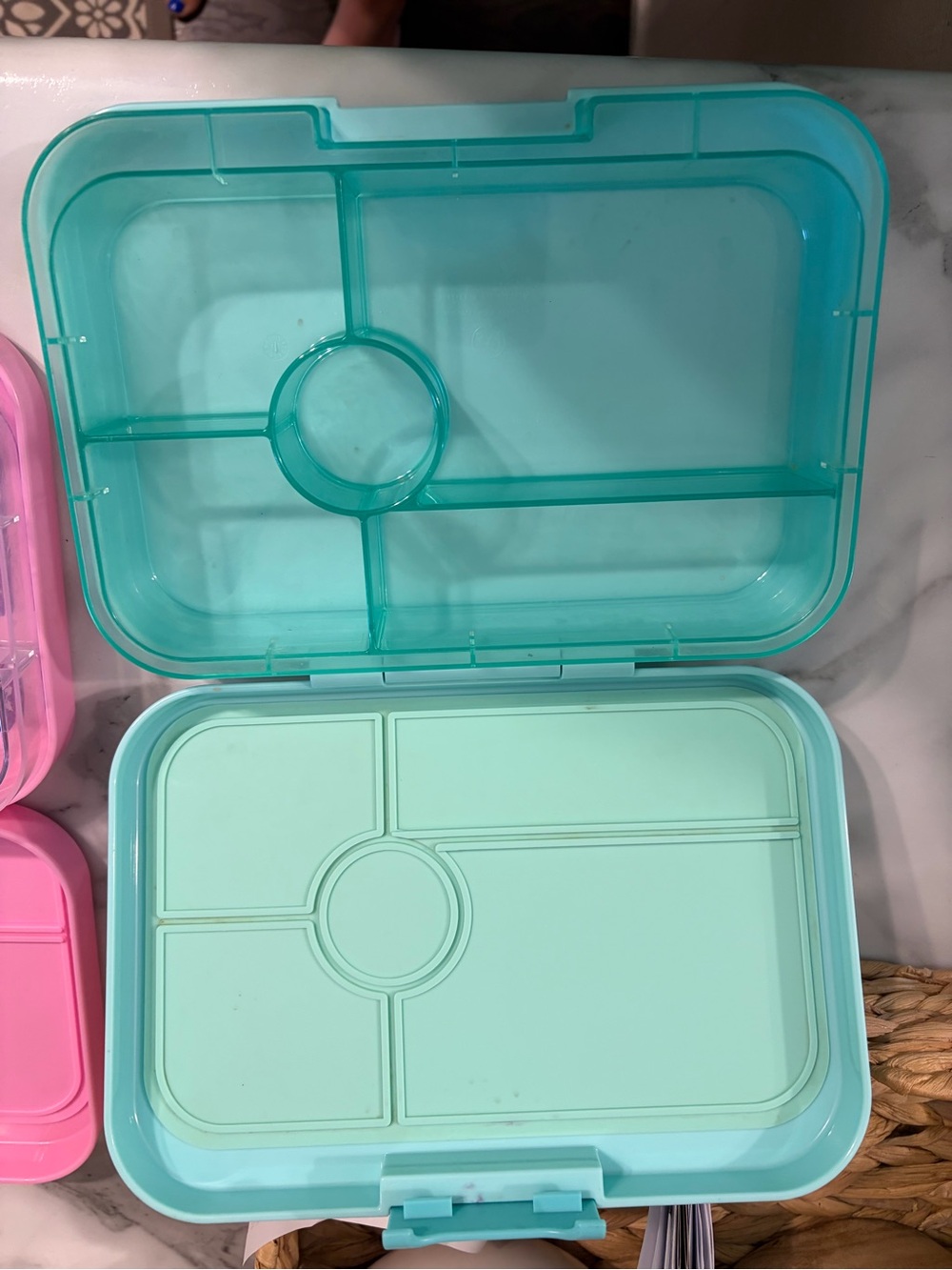 Mint Green Compartmentalized Lunch Box -yumbox